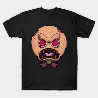 Evil Gingerbread Man Face T-Shirt